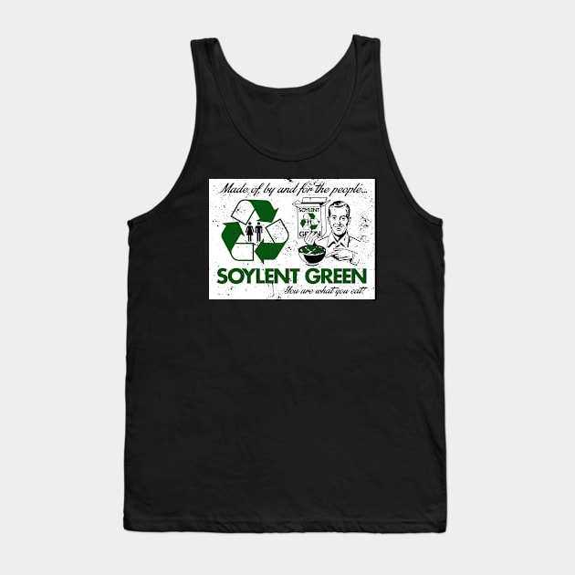 Soylent Green "Made Of, By And For The People" Tank Top by CultureClashClothing